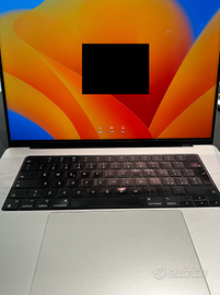 MAC BOOK PRO 16" MODEL A2780 M2 1TB SSD