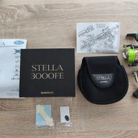 Shimano Stella 3000 FE + Daiwa Morethan 0,10 mm co
