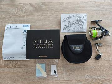 Shimano Stella 3000 FE + Daiwa Morethan 0,10 mm co