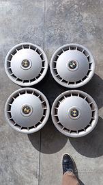 cerchi in ferro originali bmw e30 con borchie