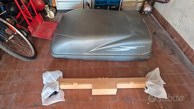 Baule + barre portatutto originali audi q5