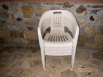 ( r eg a L o ) 4 sedie pvc