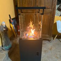 Stufa in vetro moderna novità