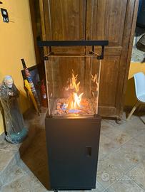 Stufa in vetro moderna novità