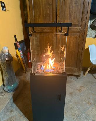 Stufa in vetro moderna novità