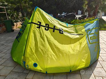 North Dice 12 + Dice 9+barra Kit kitesurf completo