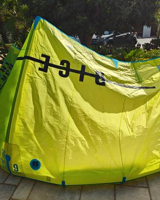 North Dice 12 + Dice 9+barra Kit kitesurf completo