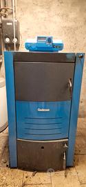 caldaia legna Buderus 25kw