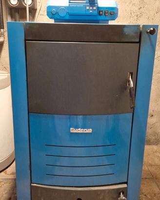 caldaia legna Buderus 25kw