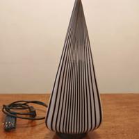 Lampada Pyramid in vetro di Murano