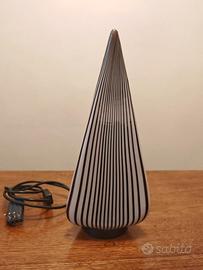 Lampada Pyramid in vetro di Murano