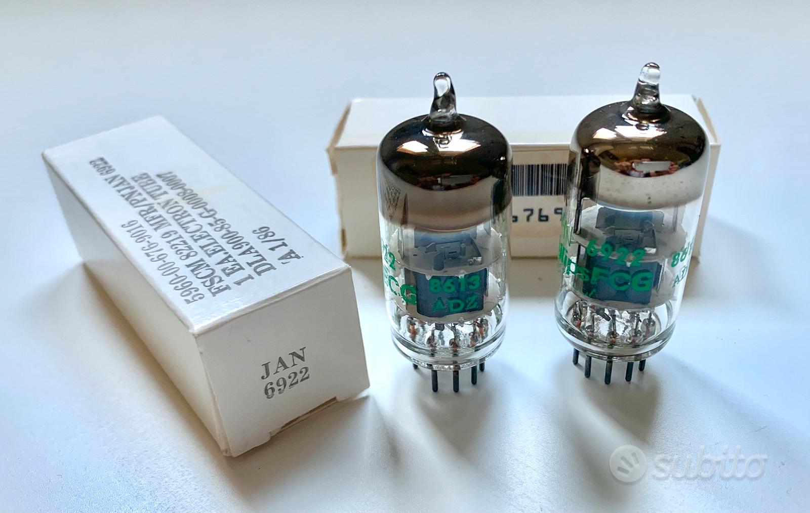 Philips ECG JAN 6DJ8 ECC88 6922 NOS (2pz) - Audio/Video In