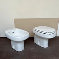 Coppia sanitari con tavoletta originale