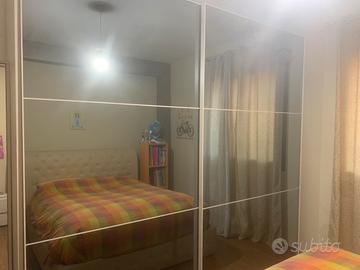 Armadio scorrevole a specchio