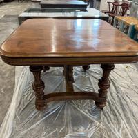 Tavolo francese anni 1800 con ruote