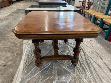 Tavolo francese anni 1800 con ruote