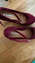 Tacchi plateau bordeaux