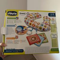 chicco cuscino tummy time attività degli animali