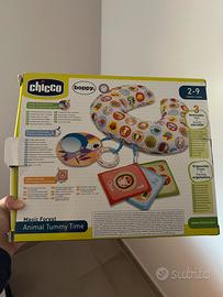 chicco cuscino tummy time attività degli animali