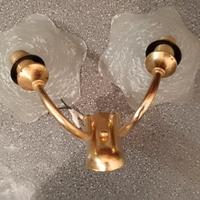 applique da parete doppia lampada 