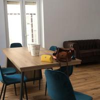 Tavolo 3 mt legno e ferro