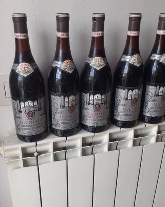 6 BOTTIGLIE BAROLO 1970
