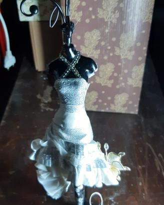 Manichino portacollane Silver fashion