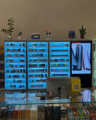 SCANSIA ELETTRONICA PER SIGARETTE