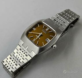 Seiko raro Emblem  2418 -3020 Hi-Beat Dial marron3