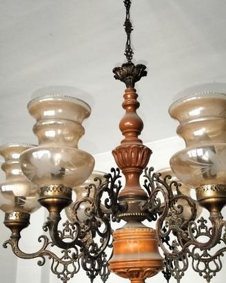Lampadario vintage anni 70
