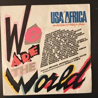 USA AFRICA - WE ARE THE  WORLD 1984 vinile 45 giri