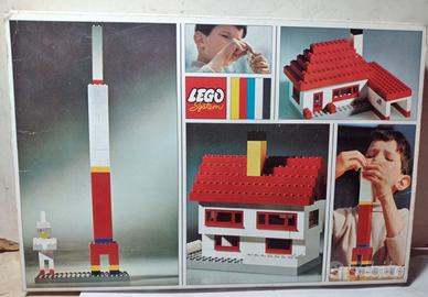 Vecchia scatola di lego system anno di prod. 1965