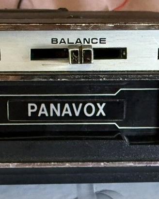 Lettore Cassette Panavox Stereo Amplificato