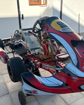 GO KART DR KZ 125 + RICAMBI