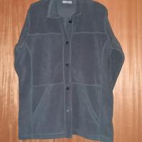 GIACCA PILE UOMO TAGLIA 50 VERDE.