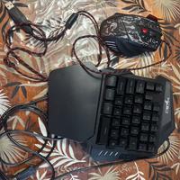 Elettronica gaming tastiera e mouse