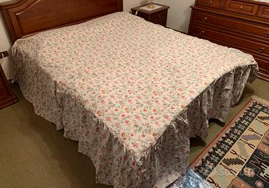 Copriletto trapuntato in cotone