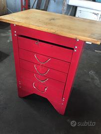 Cassettiera acciaio porta attrezzi