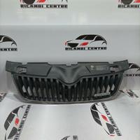 Griglia paraurti frontale skoda fabia 2 5j0853668c