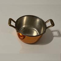 mini casseruola in rame Ruffoni due manici 14 cm