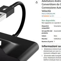 Adattatore Andrid Auto Wireless