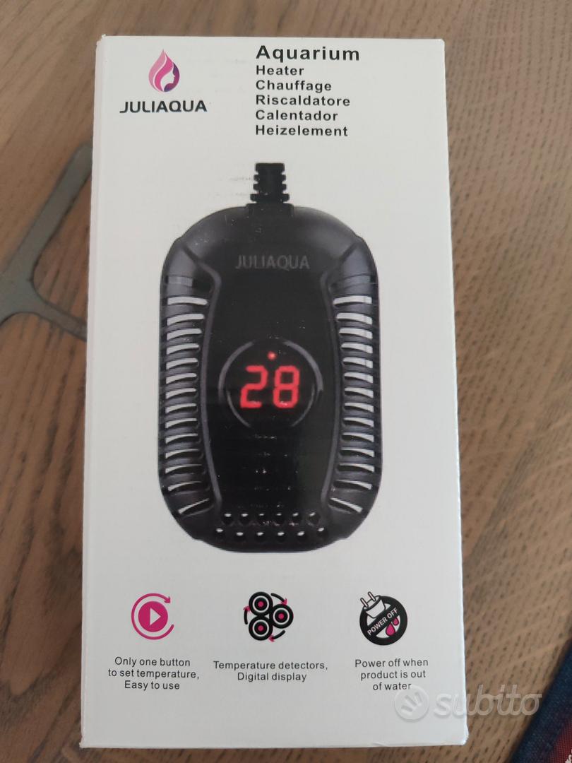 TERMOSTATO ACQUARIO 25 WATT ACCIAIO RISCALDATORE TERMORISCALDATORE TEMPERATURA - Accessori Per Acquario Accessori Per Animali, Zoo - 2124 - Foto 12