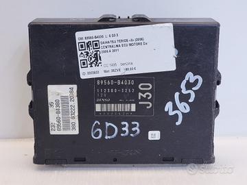 CENTRALINA MOTORE DAIHATSU Terios 2° Serie 89560B