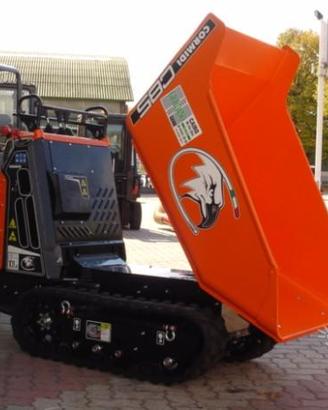 Motocarriola Cingolata Cormidi C 14.85 Kubota Dump