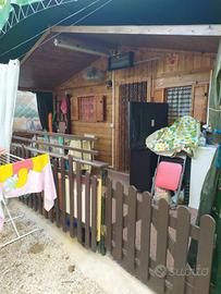 CASETTA IN LEGNO – CAMPING IL DELFINO, POMEZIA