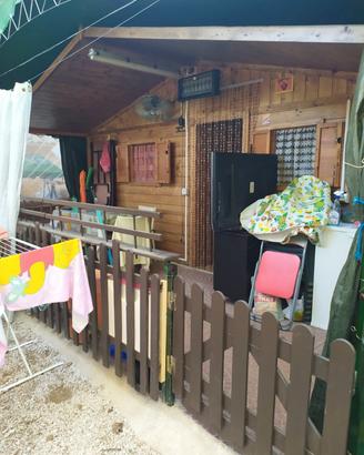 CASETTA IN LEGNO – CAMPING IL DELFINO, POMEZIA