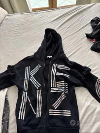 Felpa kenzo con zip cotone