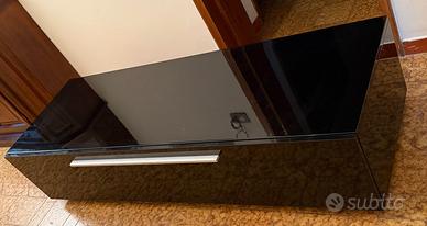 Mobile Basso da Soggiorno --- Design Moderno Nero