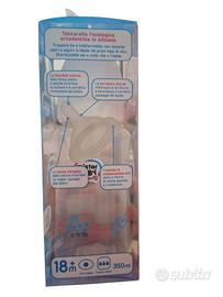 Biberon 350 ml con tettarella in Silicone