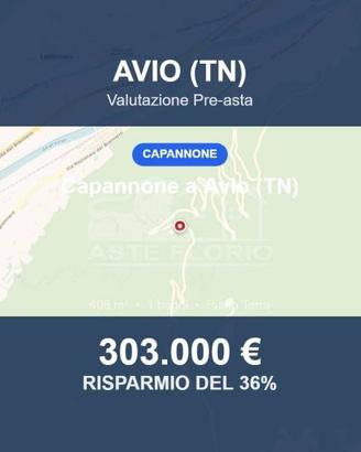 Immobile in asta di 406 m² a Avio